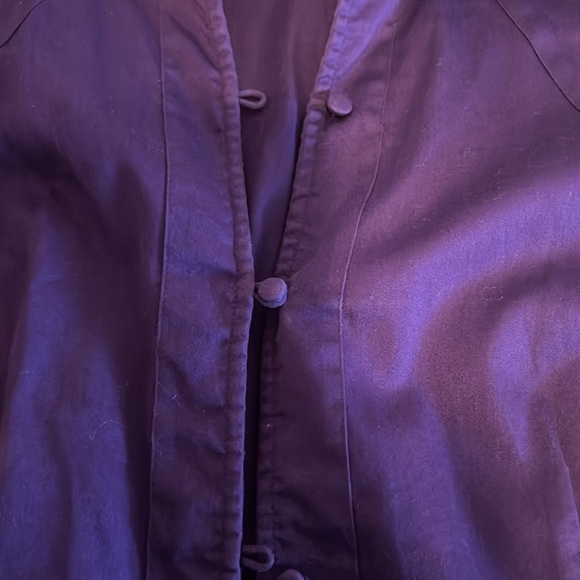 INC Blouse Purple Size 8 - Picture 5 of 5